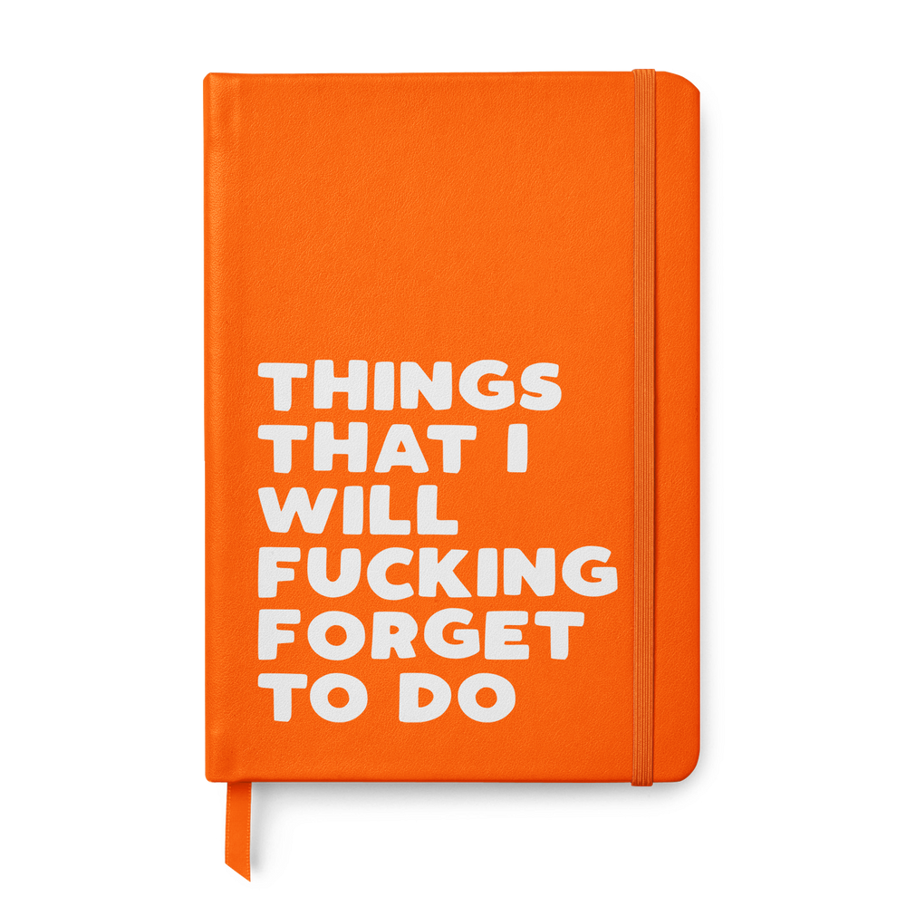 Things I Forget To Do Leather Style Notebook #4 image